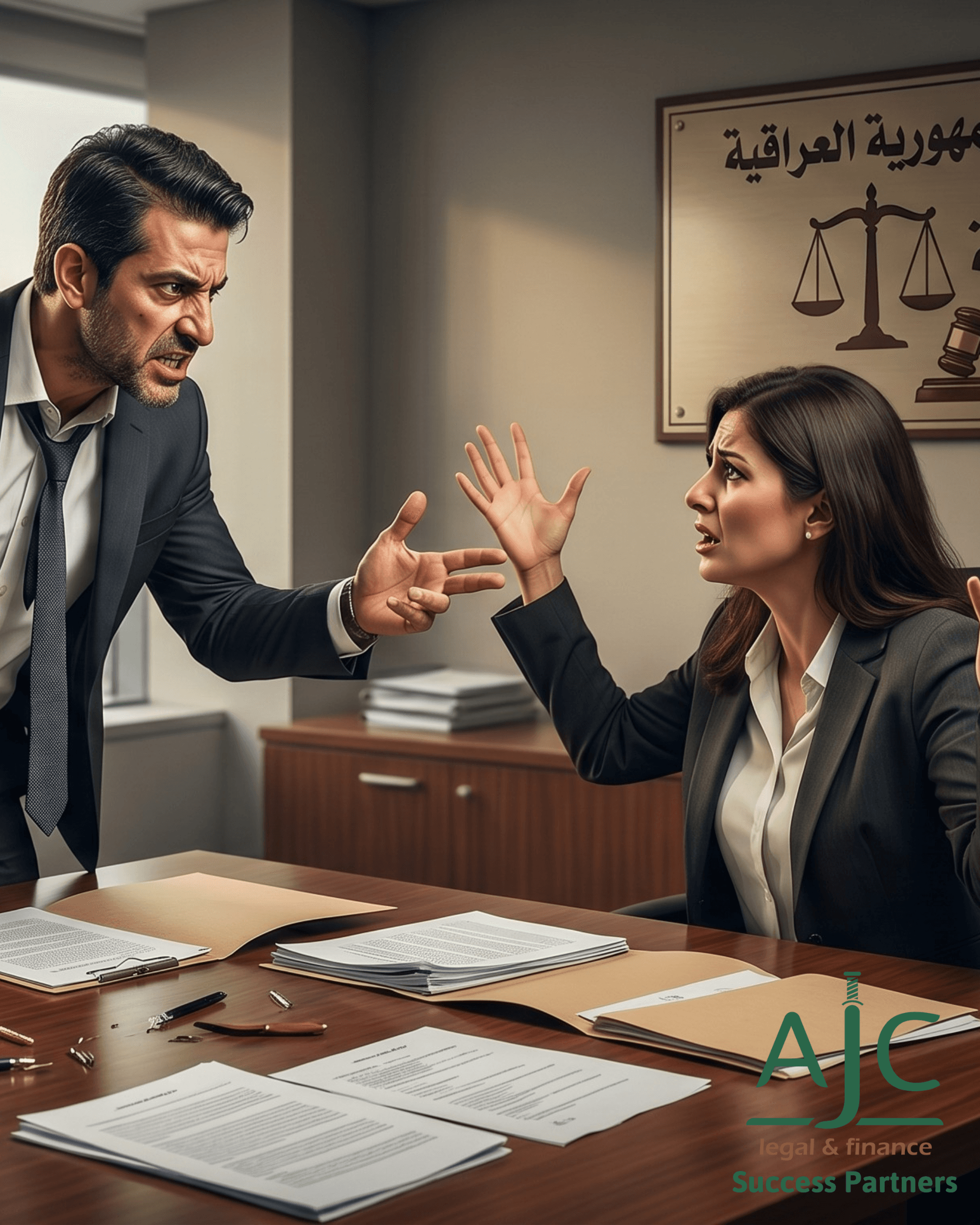 تنازع المساهمين في الشركات العراقية