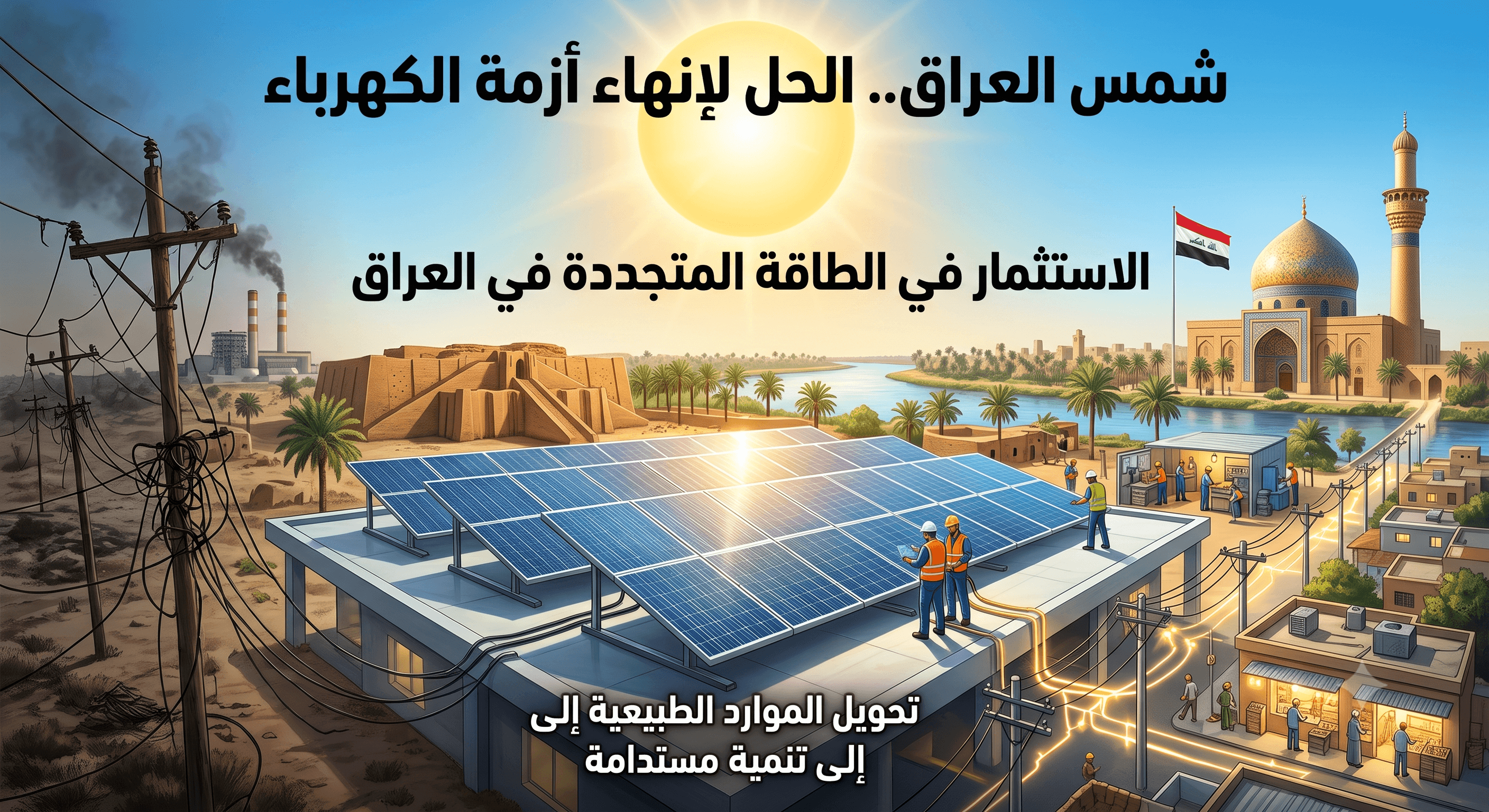 Investing in Renewable Energy: How Can Iraq Harness Its Solar Energy to End the Electricity Crisis?