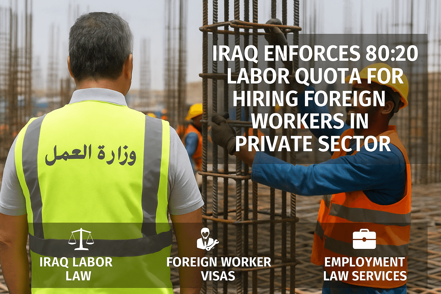 هل تُقيّد نسبة تشغيل الأجانب حرية الاستثمار في العراق؟