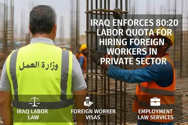 هل تُقيّد نسبة تشغيل الأجانب حرية الاستثمار في العراق؟